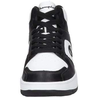 Champion Rebound 2.0 Mid Cut Sneaker in schwarz