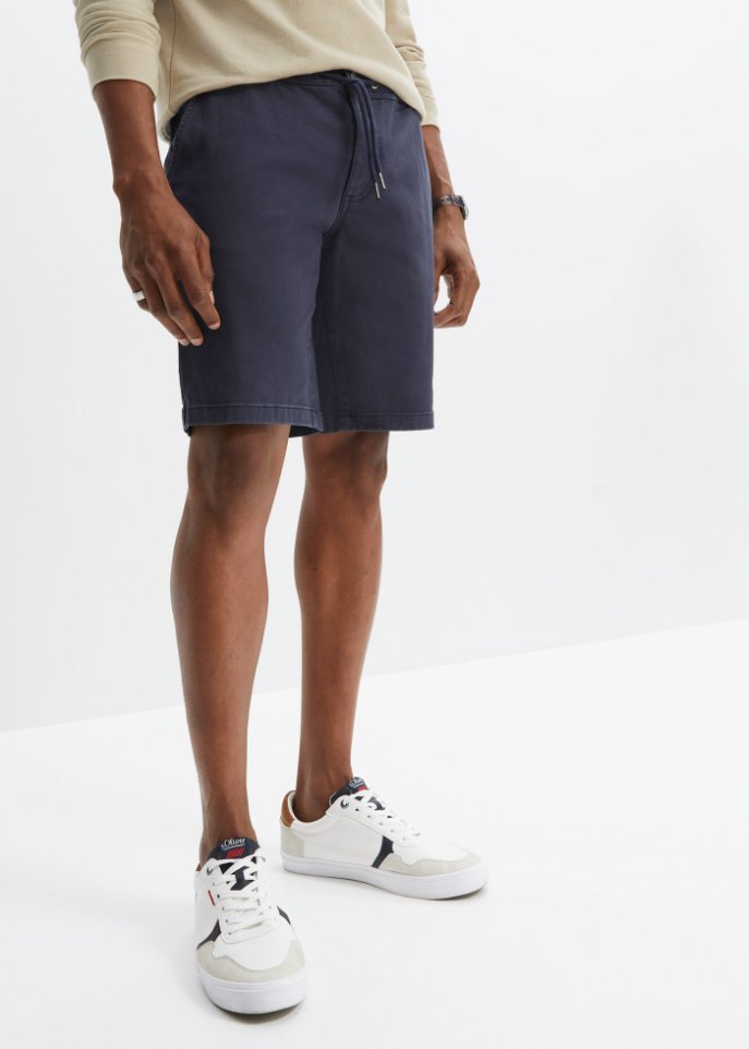 Coloured Jeans-Bermuda, Loose Fit