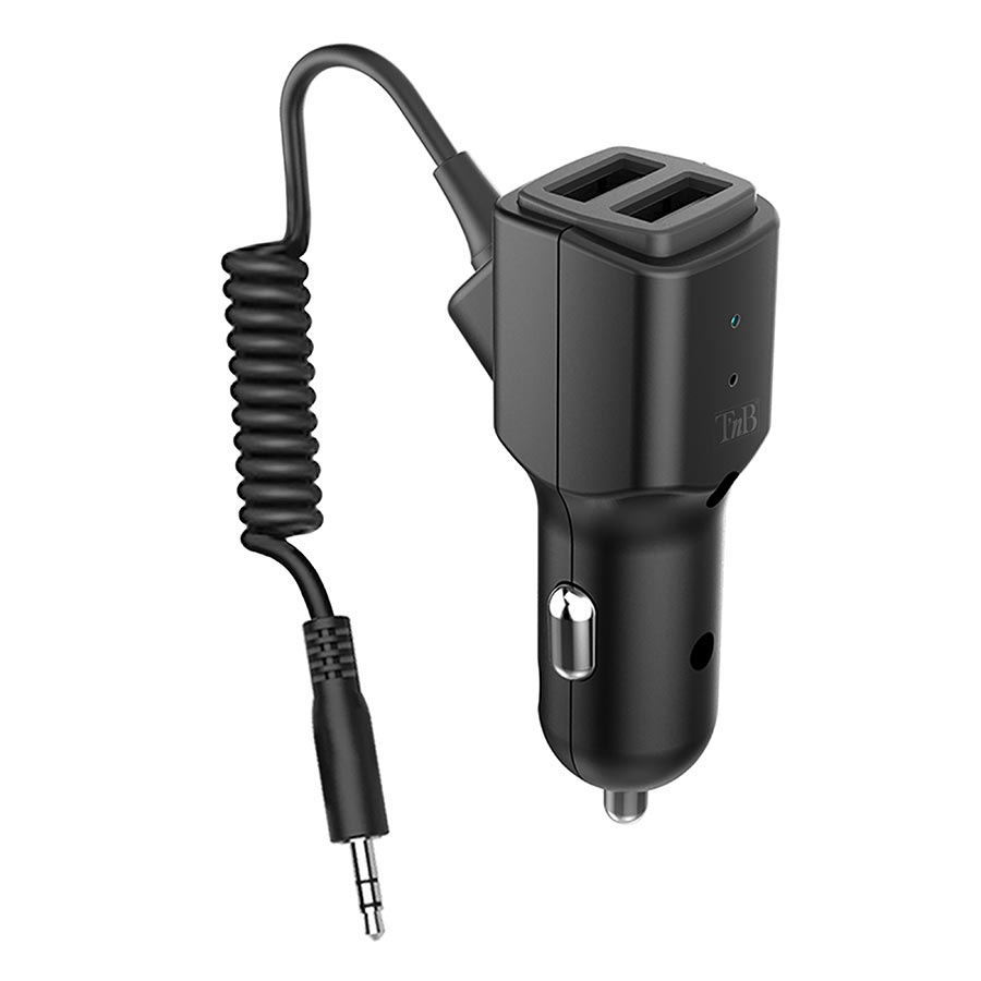 USB Charger für den Zigarettenanzünder, mit Bluetooth, von t'nb - ATU