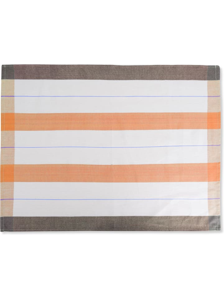 Aspero 10 Geschirrtücher New Design in Orange günstig kaufen 75 x 60 cm