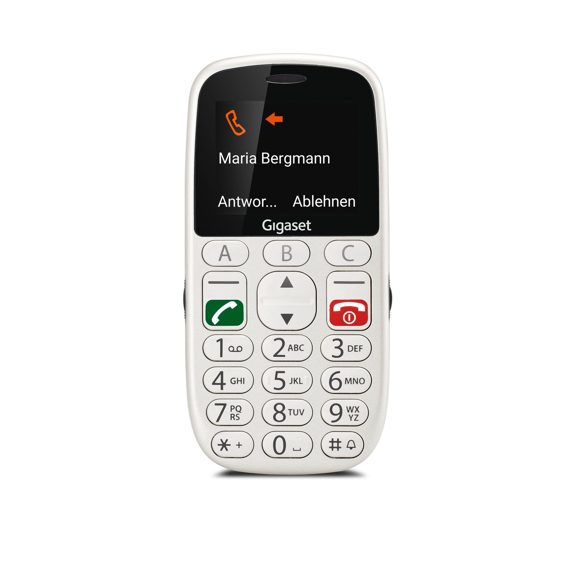 Gigaset GL390 Seniorenhandy (5,08 cm/2,2 Zoll, 32 GB Speicherplatz, 0,3 MP Kamera)