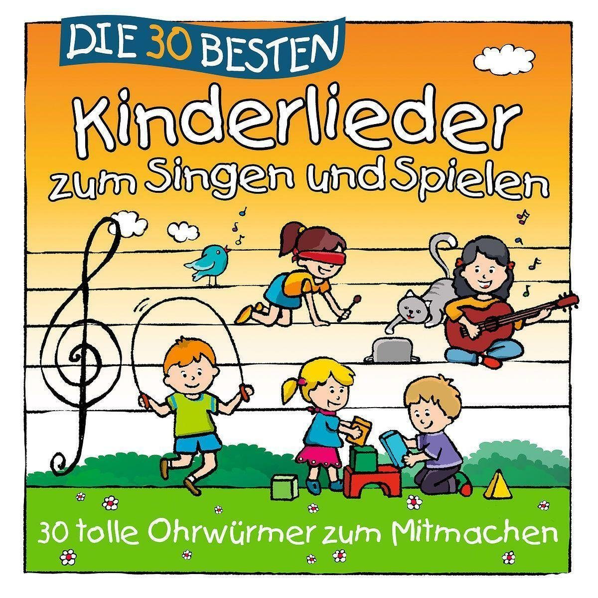 Universal Hörspiel Die 30 besten Kinderlieder zum Singen und Spielen