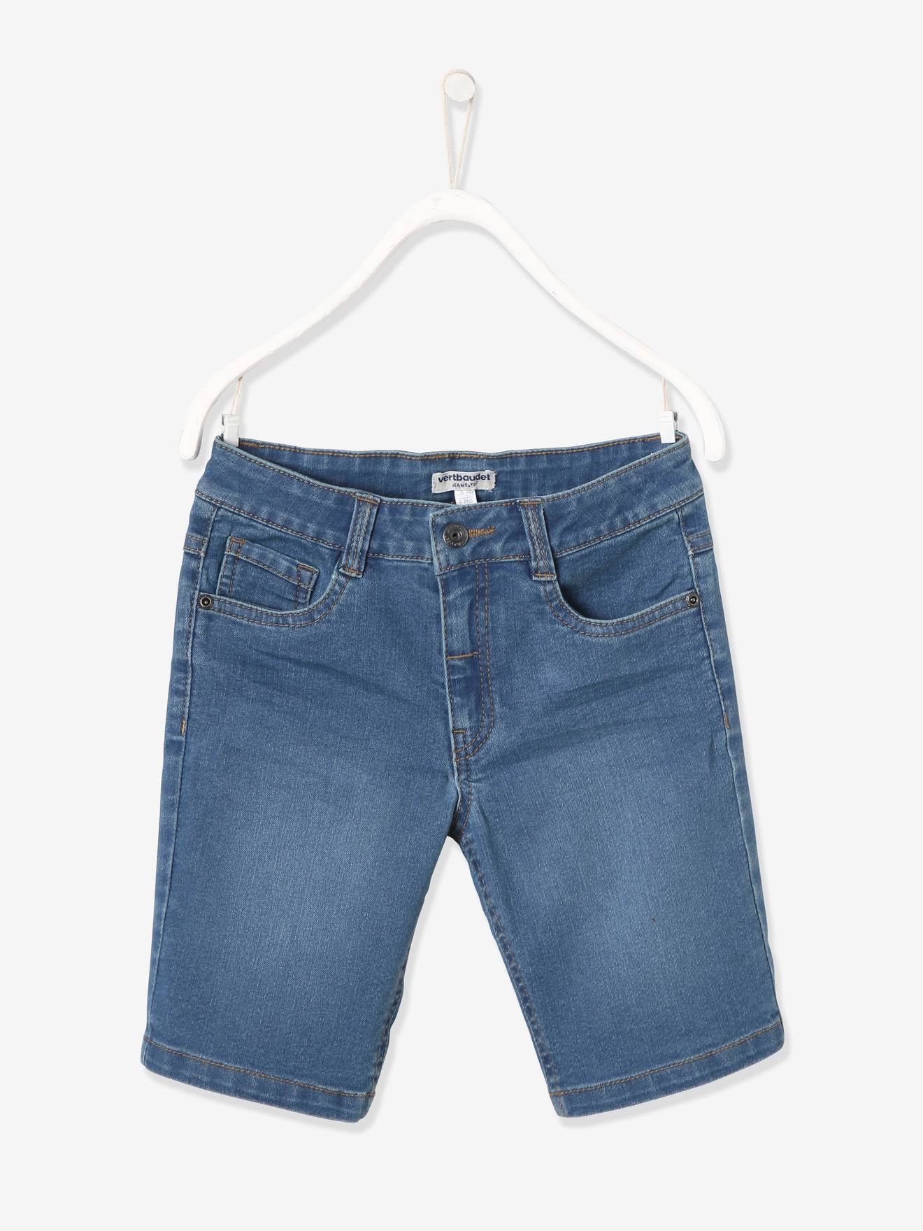 Bermuda en jean Basics garçon denim brut