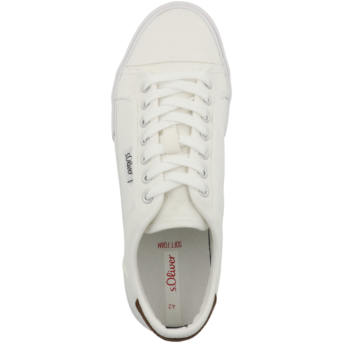 s.Oliver 5-13652-20 Sneaker Low weiss