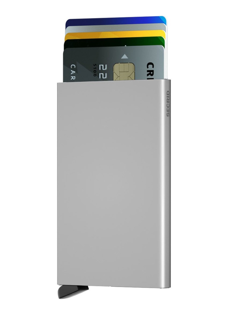Portofel Secrid Cardprotector din aluminiu pentru carduri de credit.