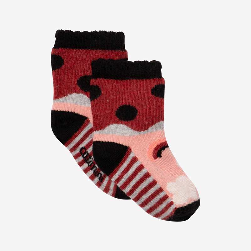 Chaussettes bébé fille nuages Catimini
