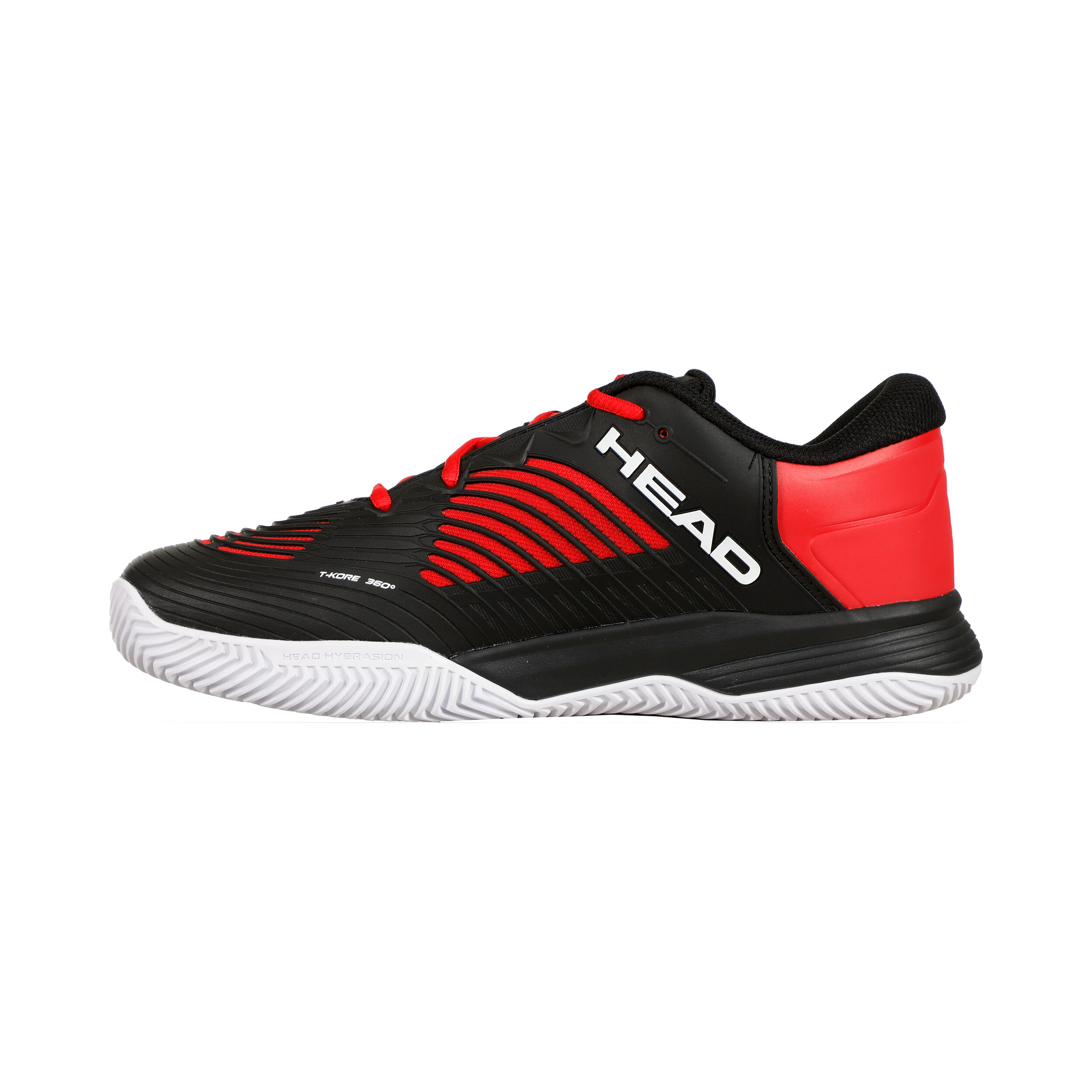 Revolt Pro 4.5 CLAY Sandplatzschuh Kinder - Schwarz, Rot