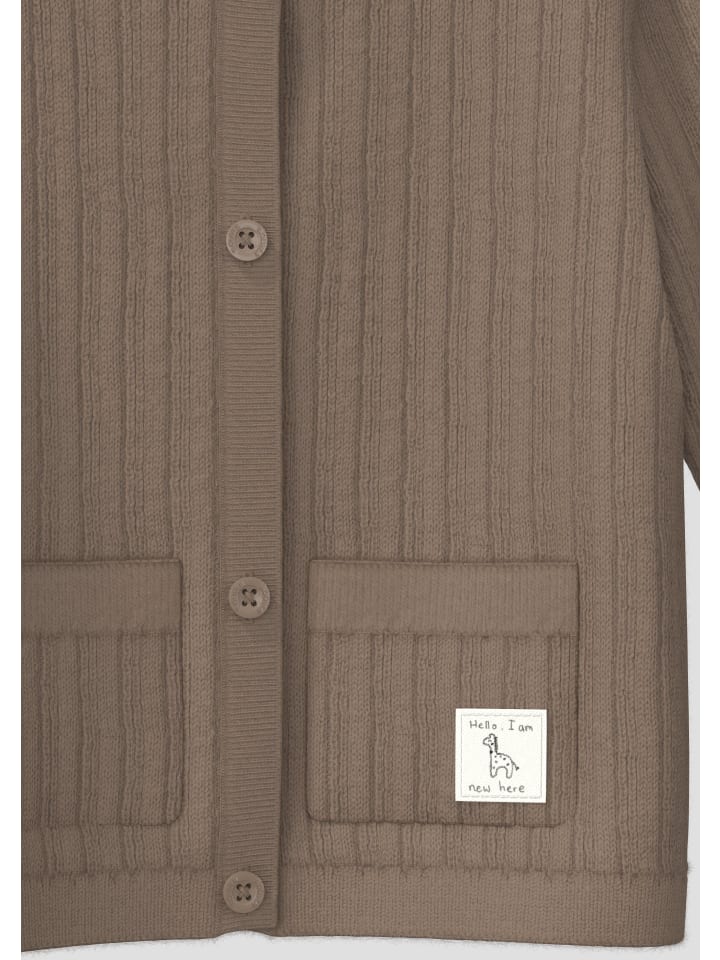 s.Oliver Strickjacke langarm in Braun günstig kaufen