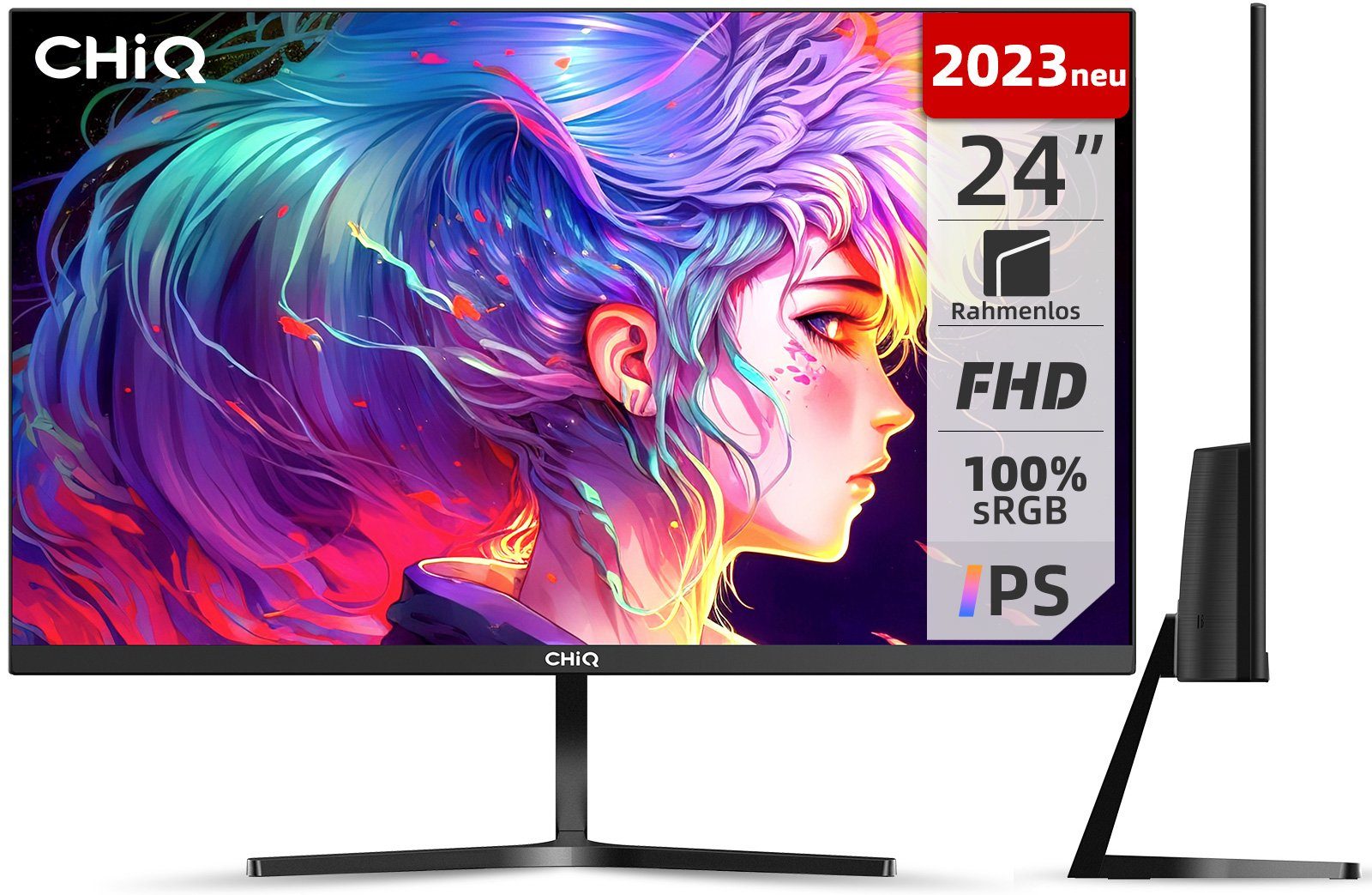 CHiQ 24F650 LED-Monitor (60,45 cm/24 