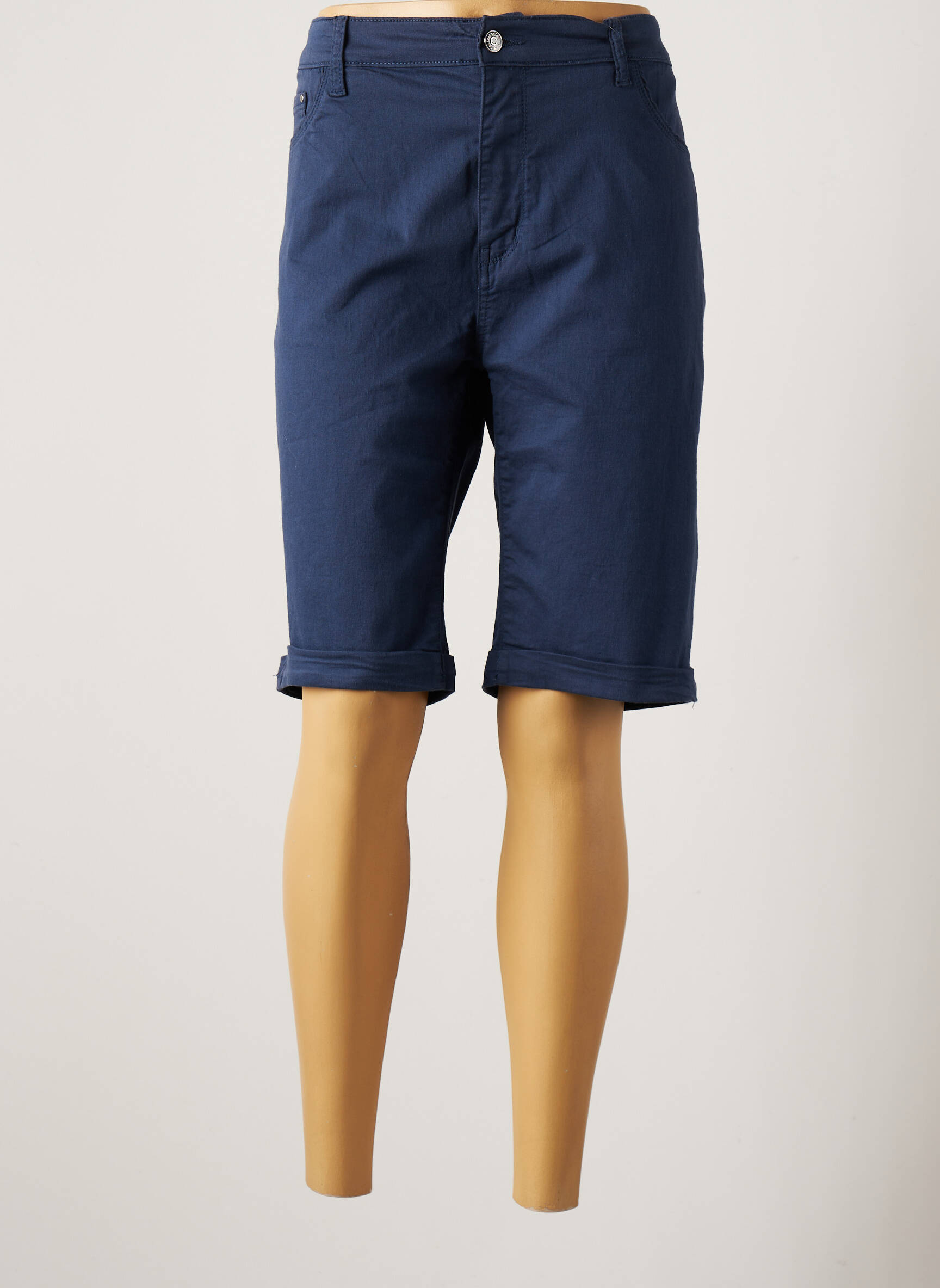 Big Spade Bermudas Femme couleur bleu