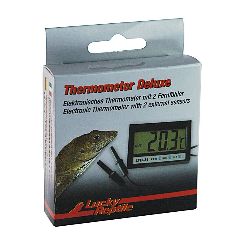 Lucky Reptile Thermometer & Hygrometer Lucky Reptile Thermometer Deluxe