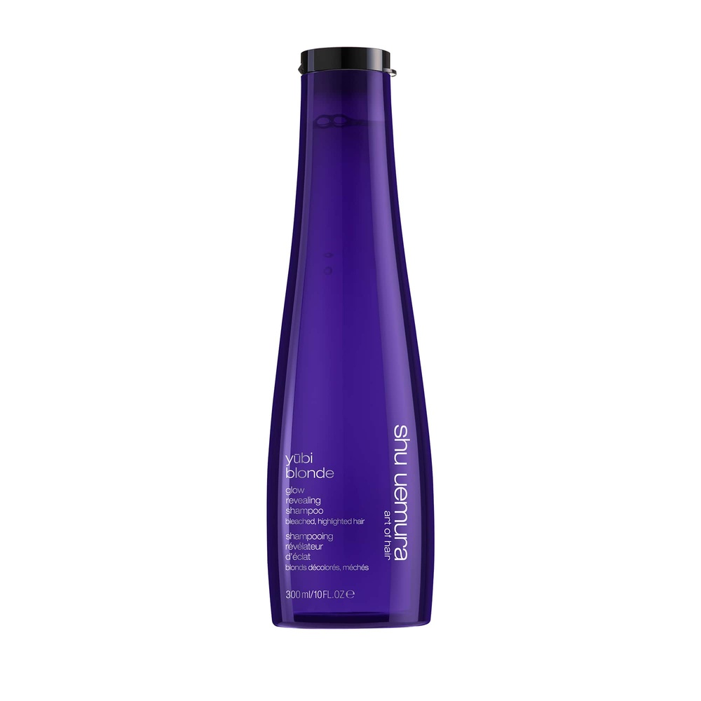 shu uemura art of hair yubi blonde shampooing révélateur d’éclat shampooing