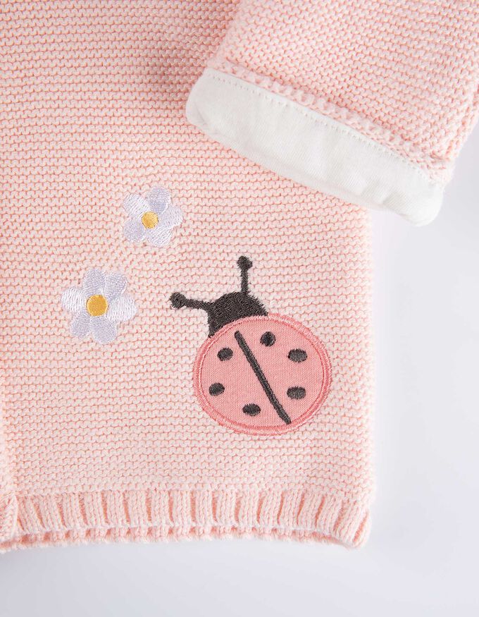 Strickjacke - Stickereien