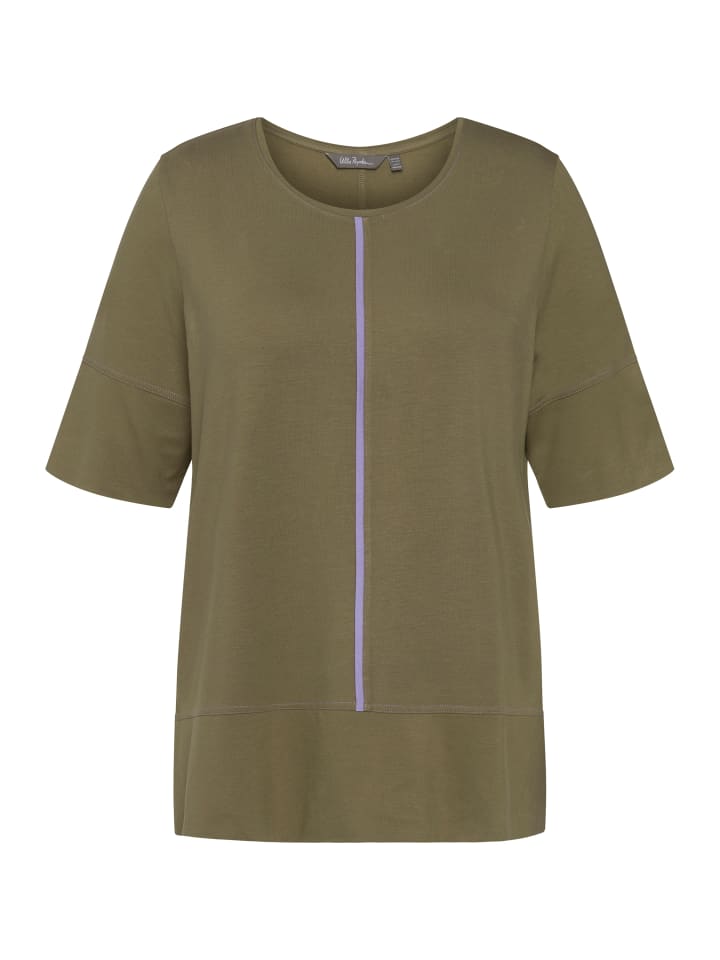 Ulla Popken Shirt in schilfgrün günstig kaufen 46-48