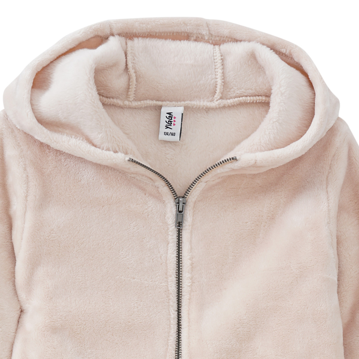 Mädchen Kuscheljacke mit Kapuze