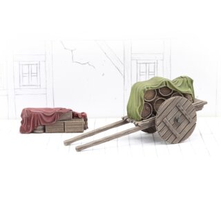Small Cart With Mixed Wares