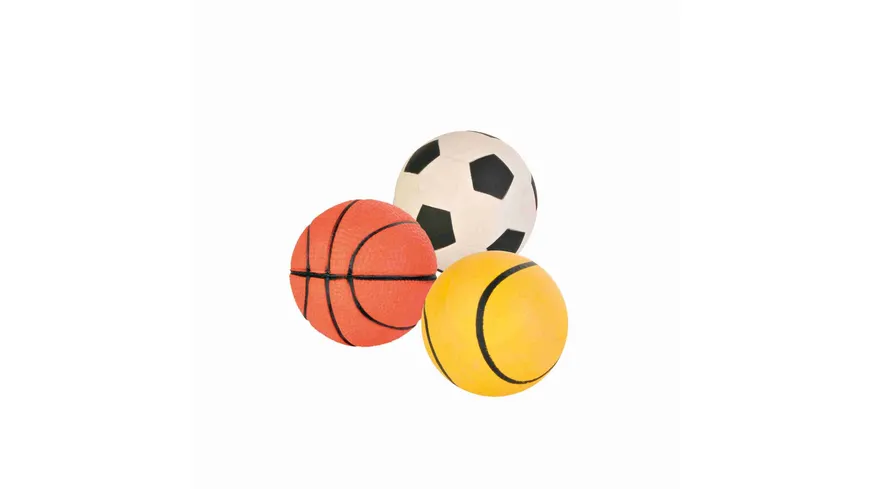 Trixie Moosgummi Ball ø 7 cm Hunde Spielzeug