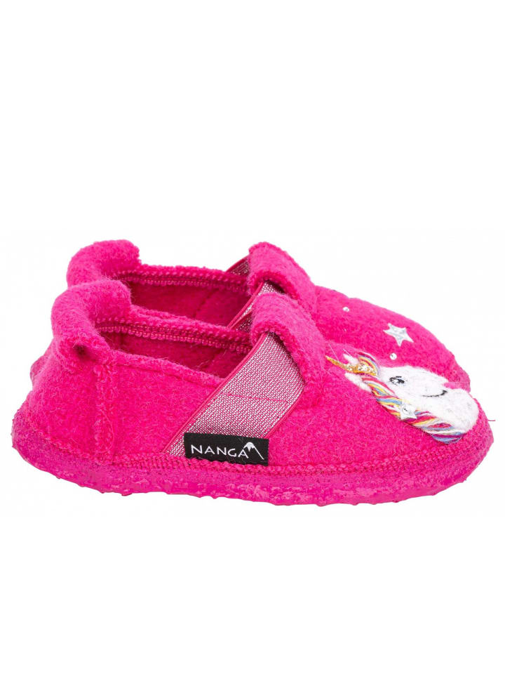 NANGA Hausschuh Unicorn in Pink günstig kaufen