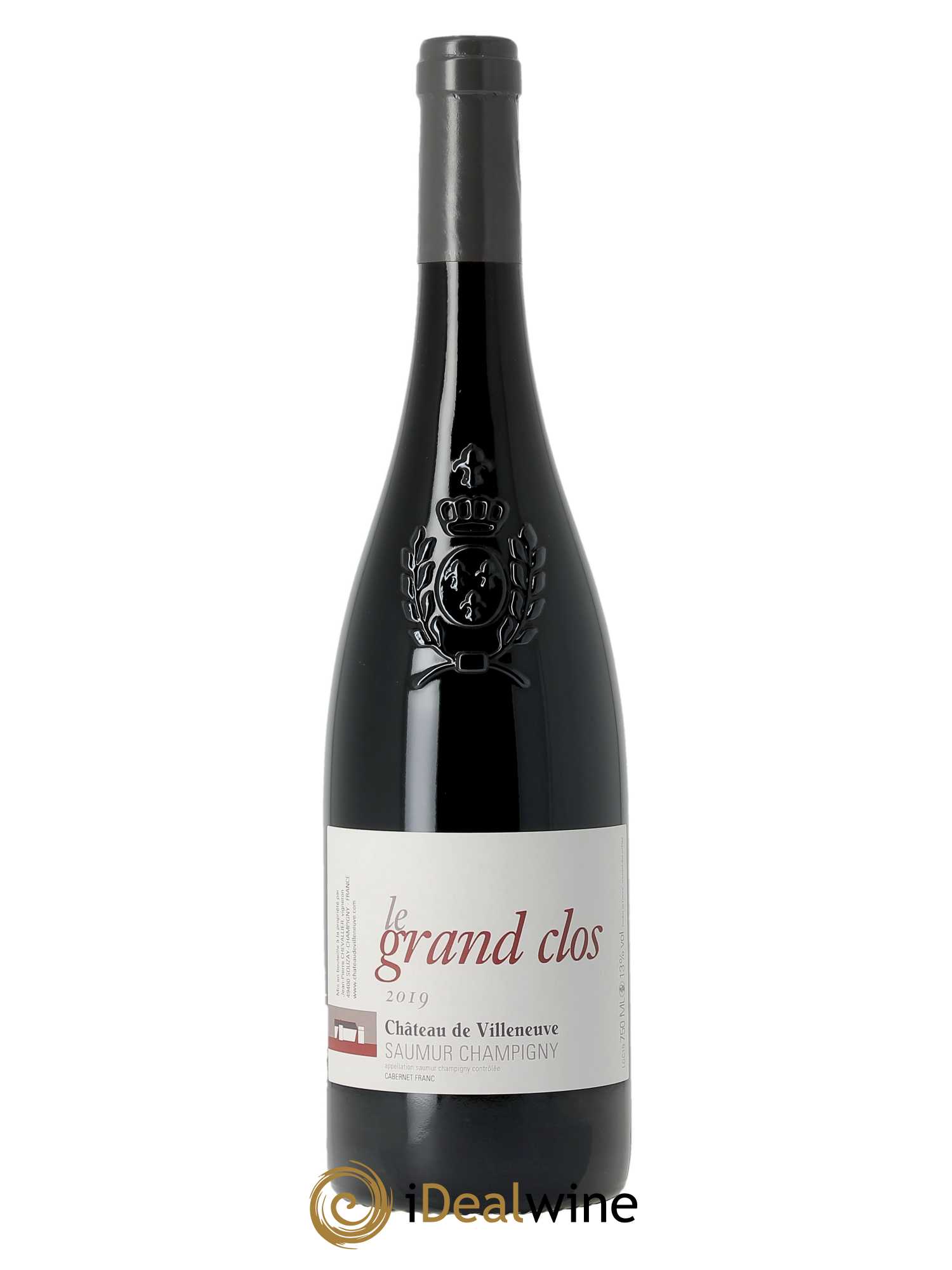 Saumur-Champigny Le Grand Clos Château de Villeneuve  2019 - Lot de 1 Bouteille