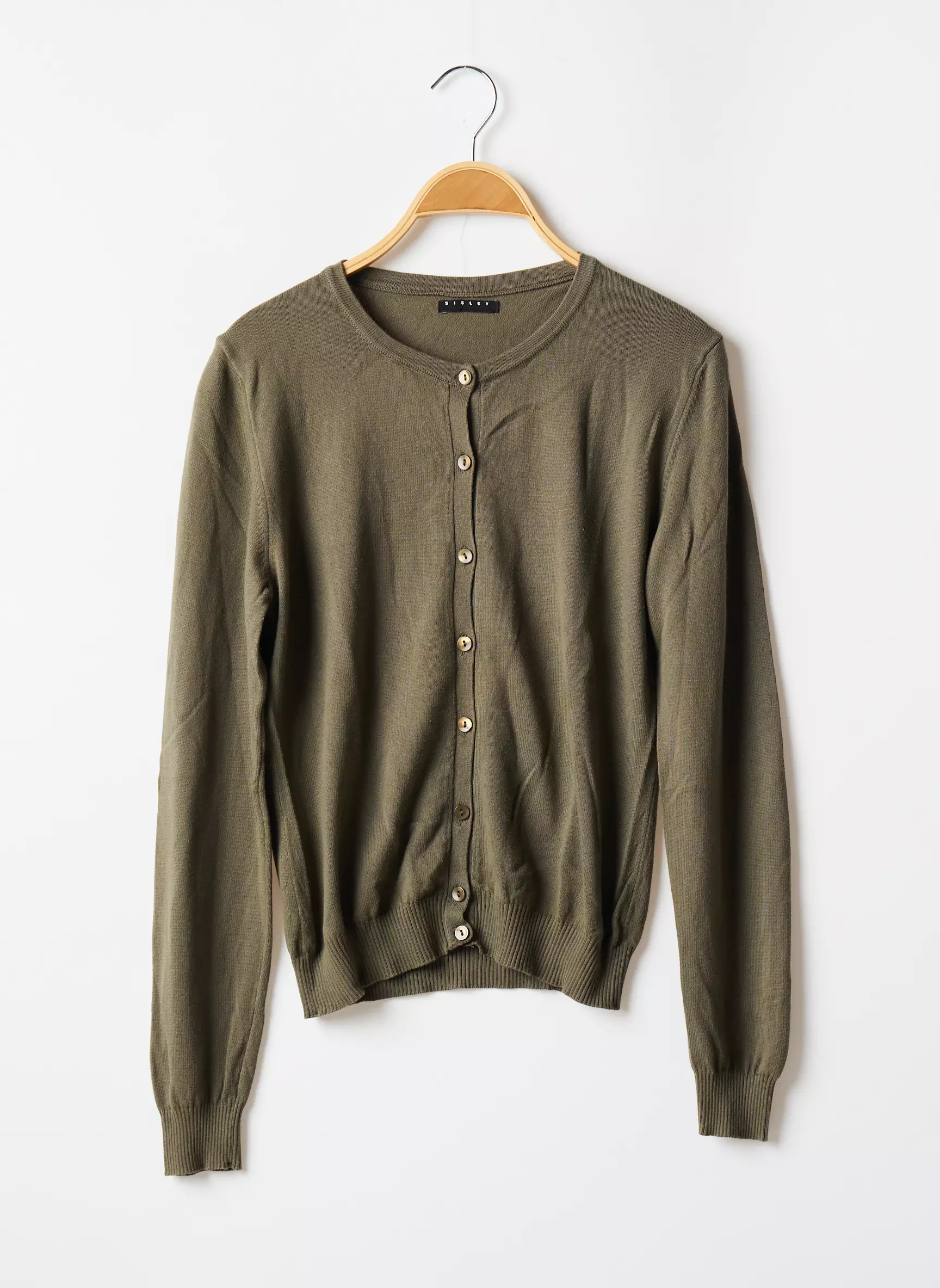 Sisley Cardigans Femme couleur vert