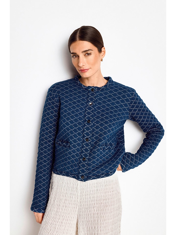 Rich & Royal Sweatjacke in Dunkelblau günstig kaufen
