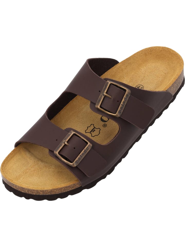 palado Pantoletten in braun günstig kaufen