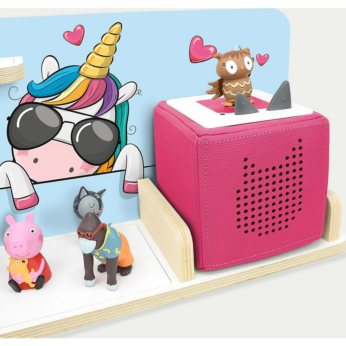 Regal für Musikbox Pony Cool, klein - geeignet für Toniebox