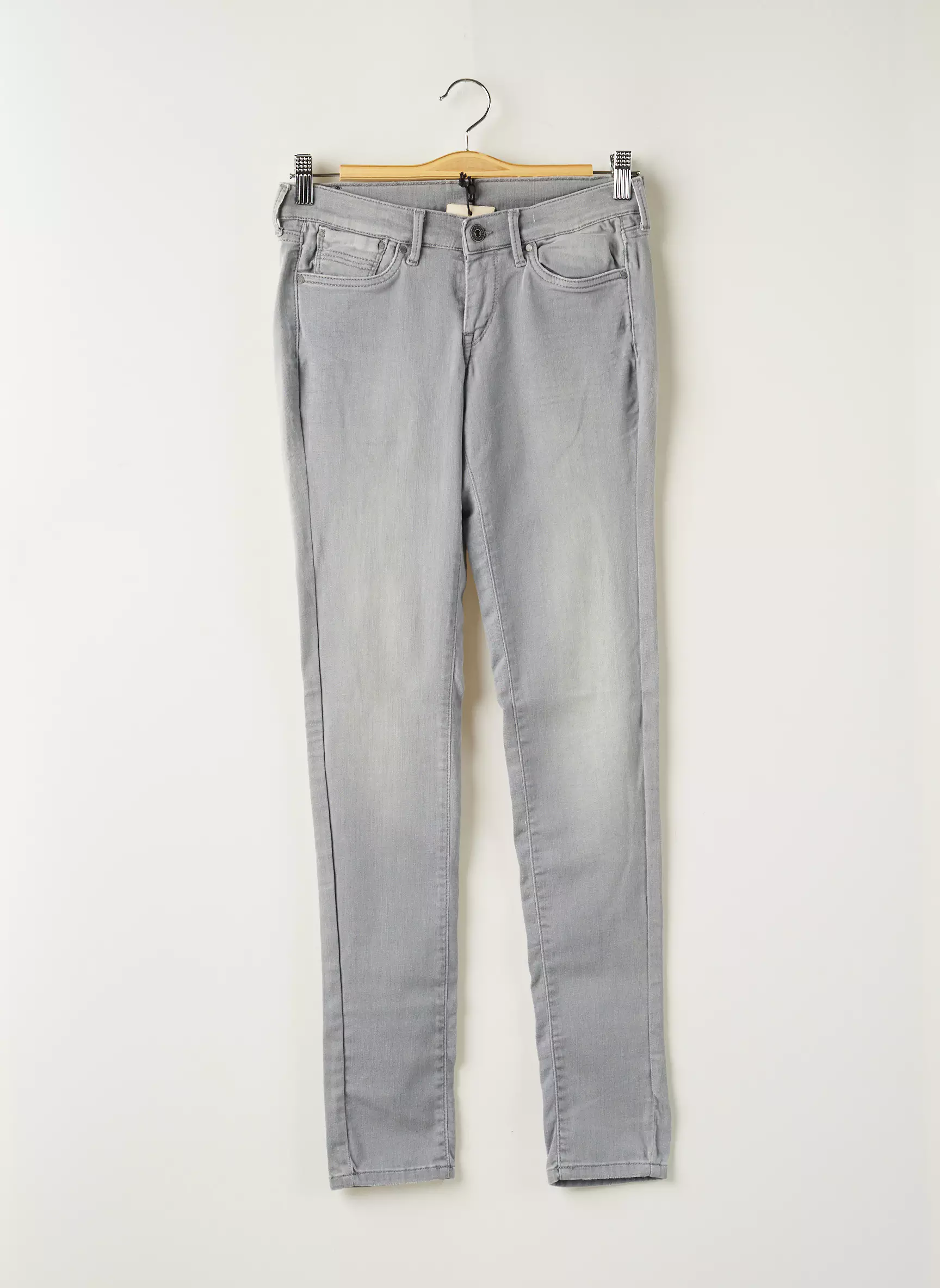 Pepe Jeans Jeans Coupe Slim Garcon couleur gris