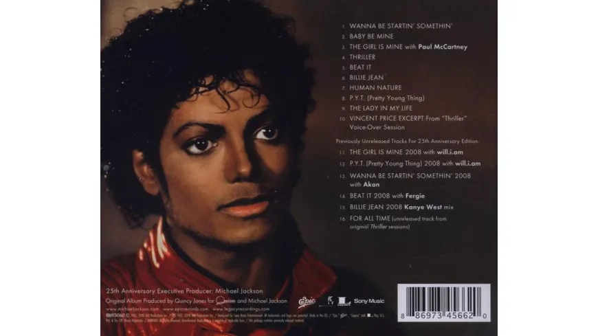 Thriller 25th Anniversary Ed.