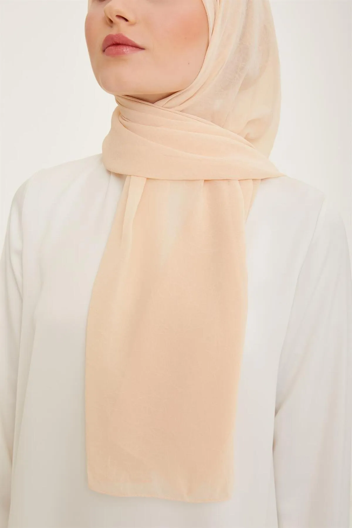 Armine  Trend Crinkle Chiffon-Schal – Atskrn-16 – Wüstensand
