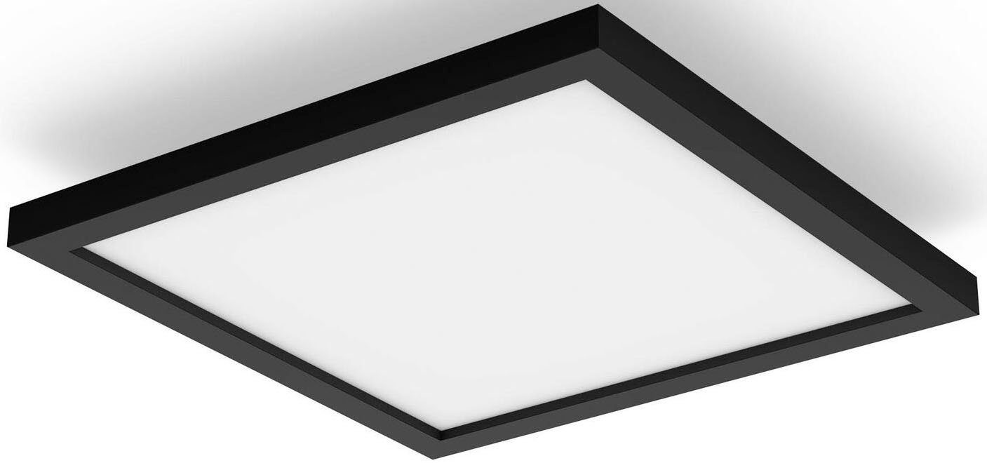 Philips Hue LED Deckenleuchte Aurelle, Bluetooth, Dimmfunktion, LED fest integriert, warmweiß - kaltweiß, mit Dimmschalter