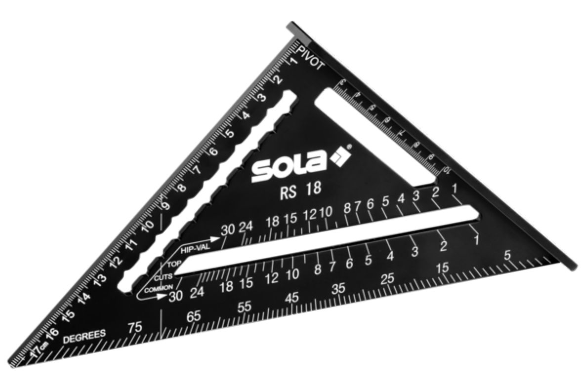 Sola 56160201 RS 30 Metric square 30 cm black