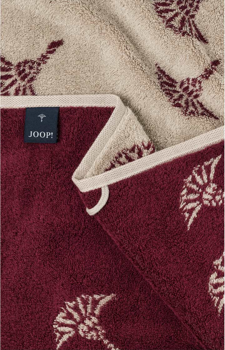 Gästetuch JOOP! FADED CORNFLOWER in Rouge, 30 x 50 cm - im JOOP!