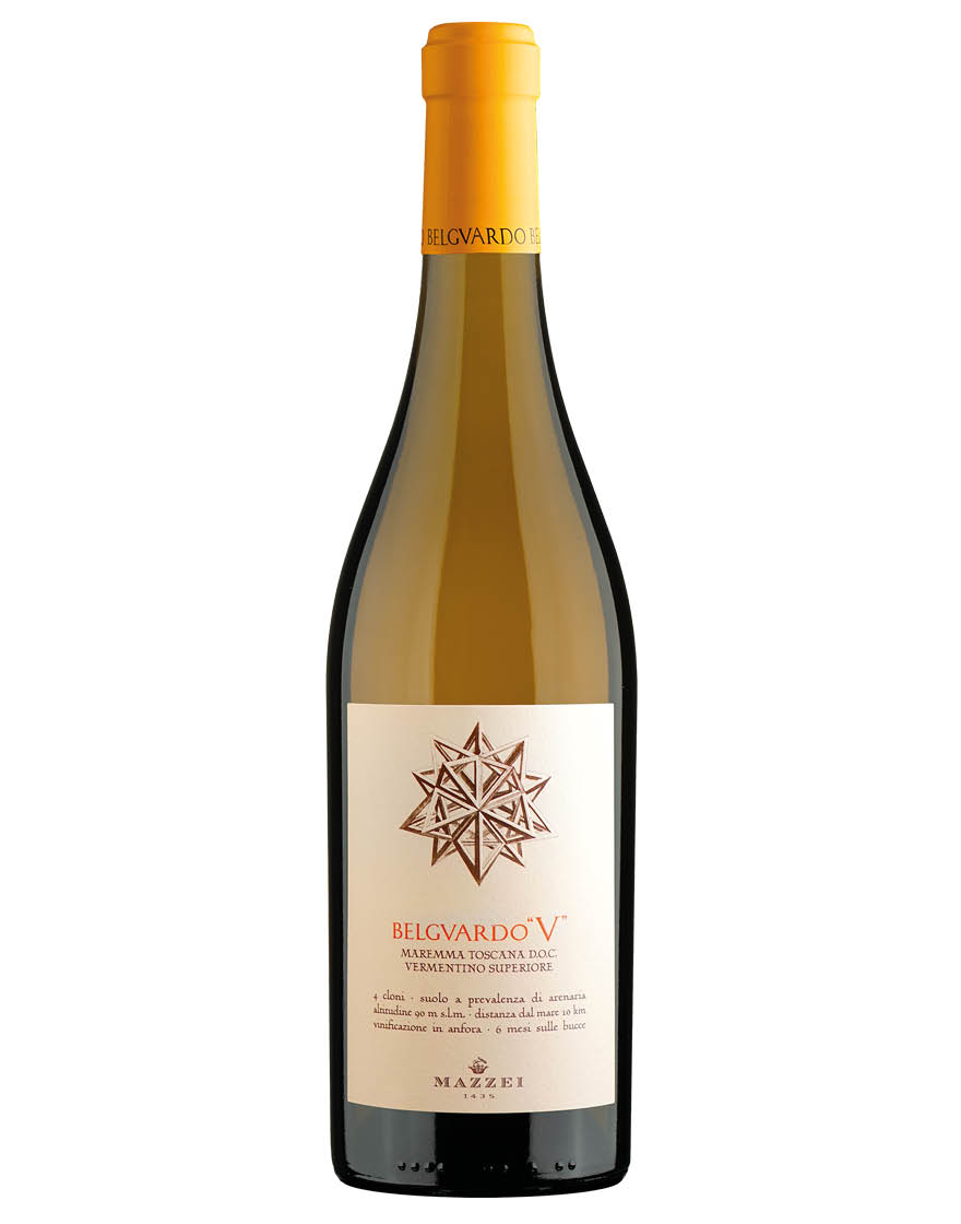 Toscana IGT Tenuta Belguardo Vermentino Codice V 2021 Marchesi Mazzei 0,75 ℓ