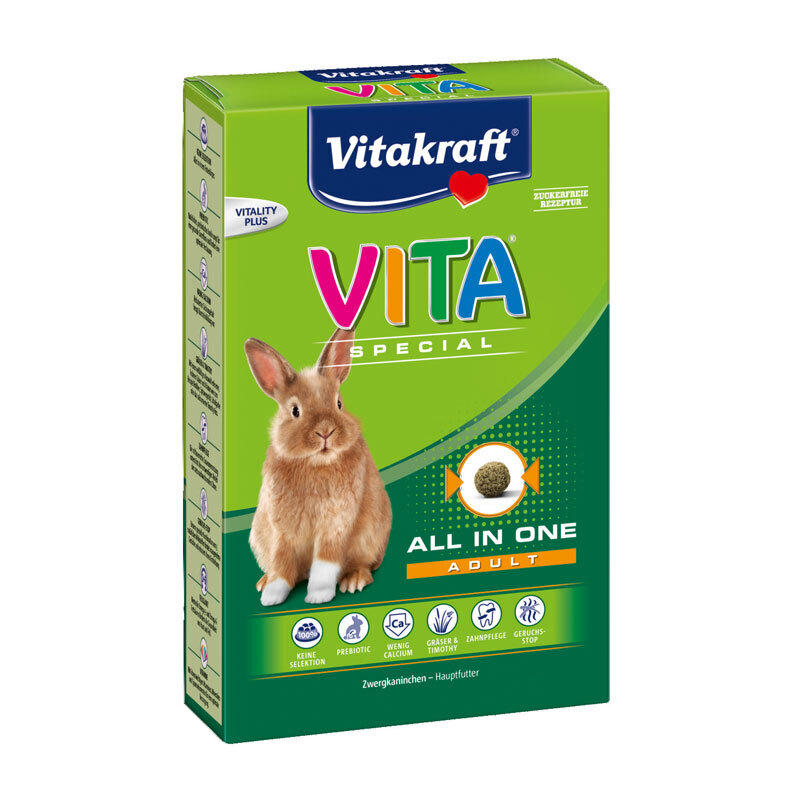 Vitakraft Hauptfutter Vitakraft Vita Special Adult Zwergkaninchen 600 g