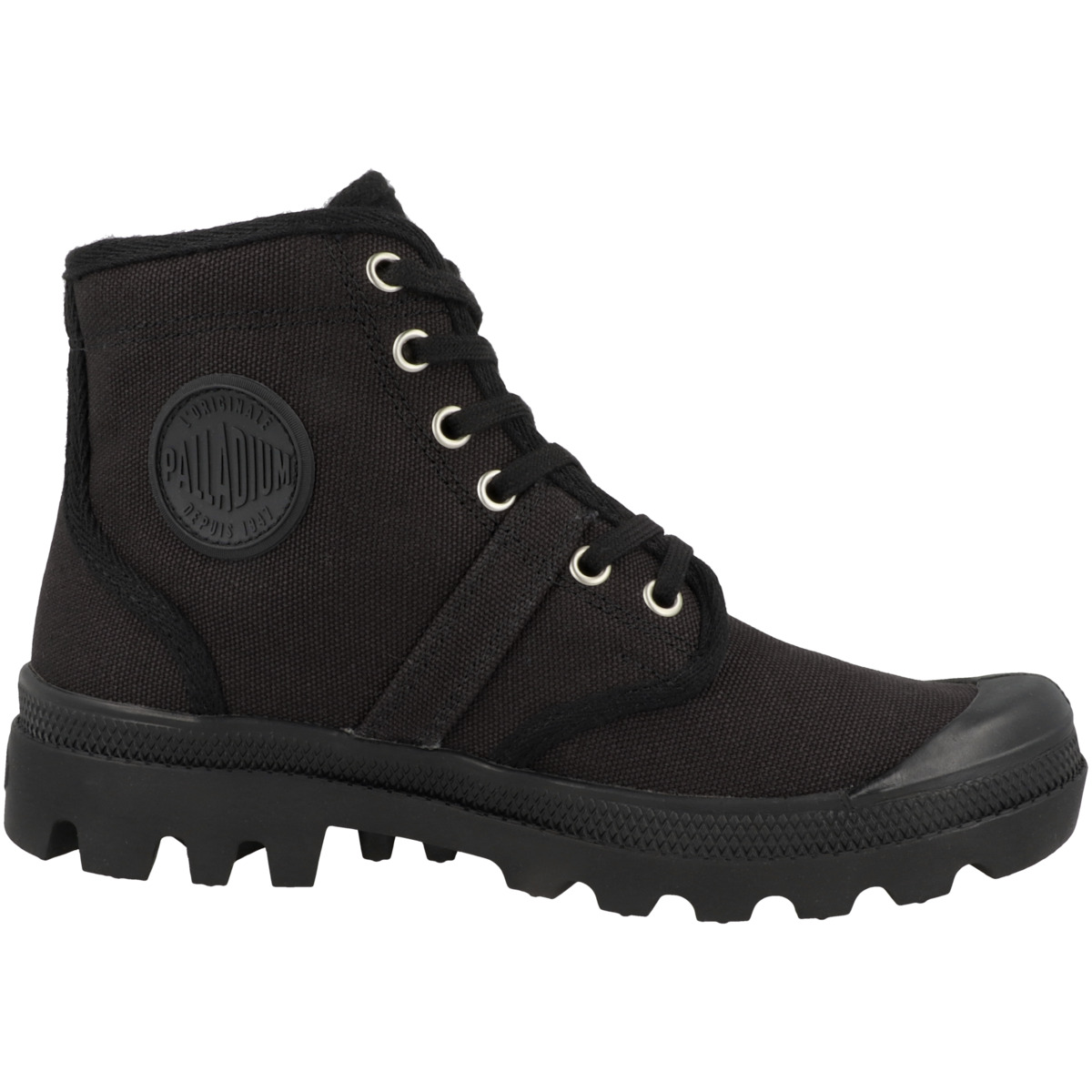 Palladium Pallabrousse Schnürboots schwarz