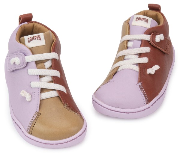 Camper start ~ Peu Cami MidCut ~ Lavendel/Braun