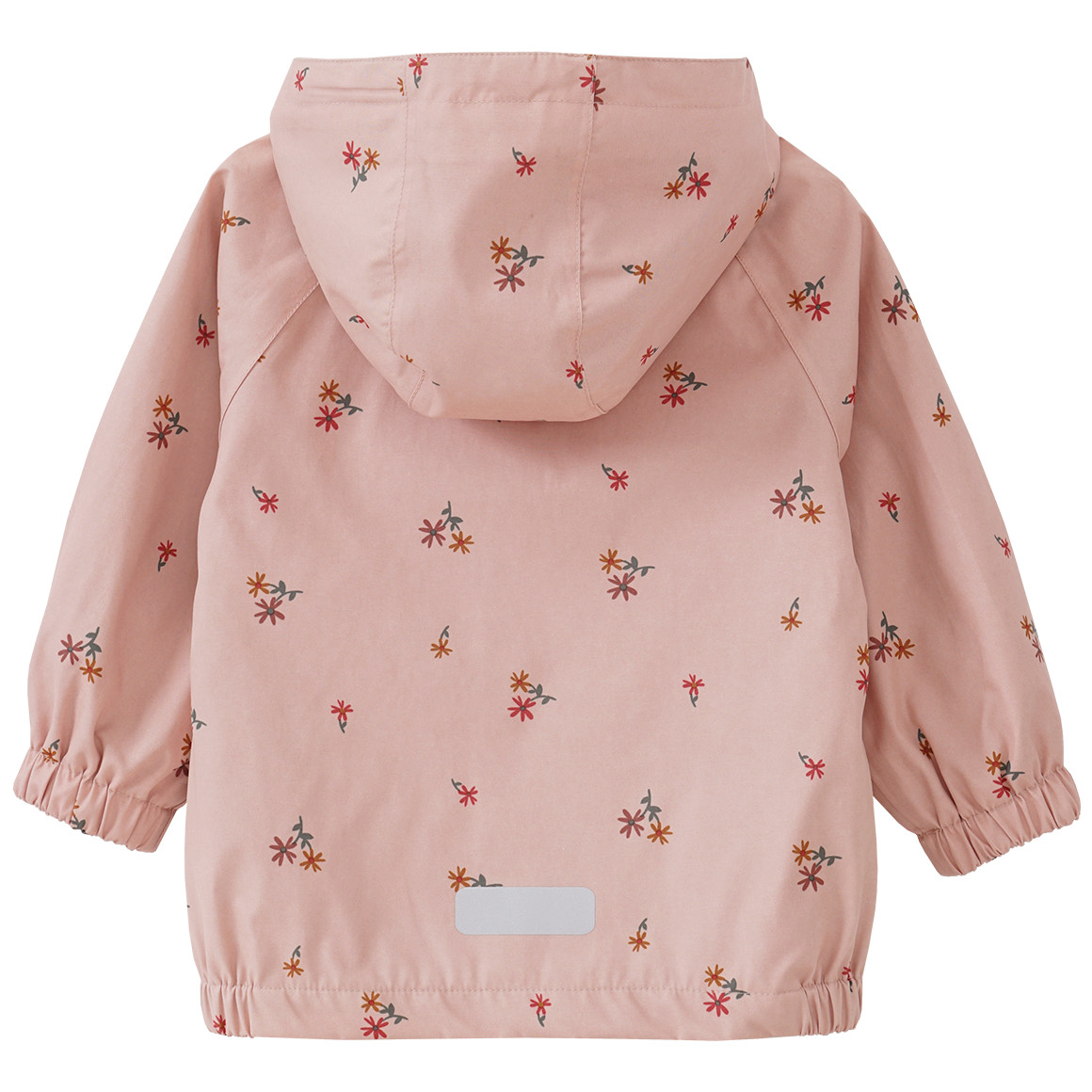 Baby Regenjacke mit floralem Allover-Print