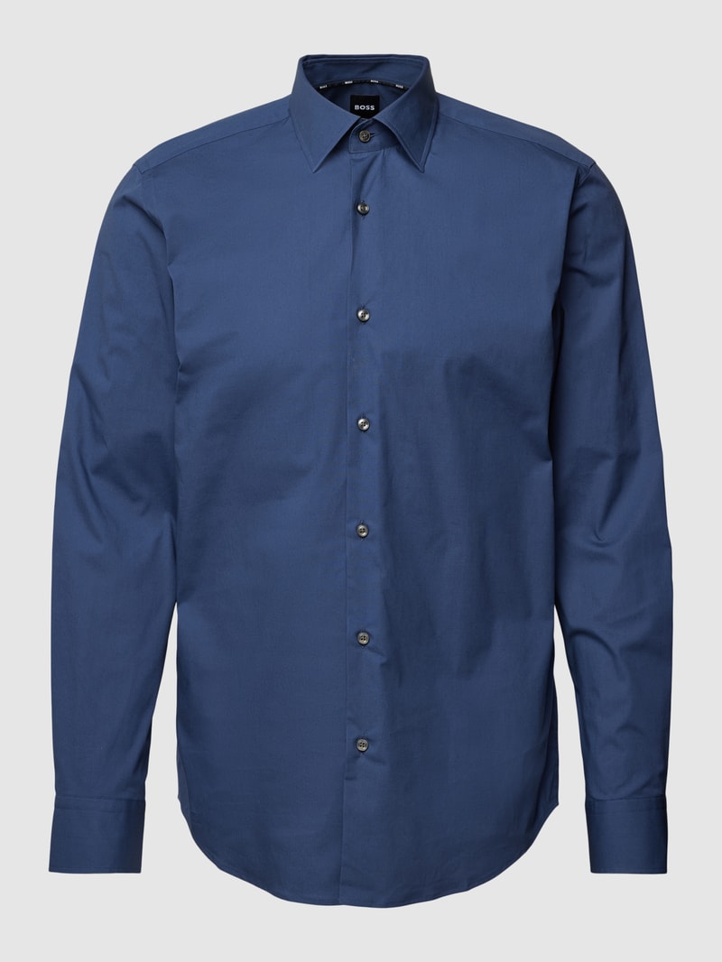Regular Fit Business-Hemd mit Kentkragen Modell 'Joe' in jeans