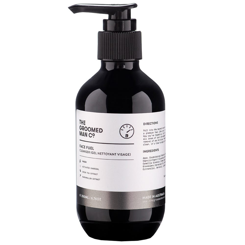 The Groomed Man Face Fuel Cleanser 200 ml