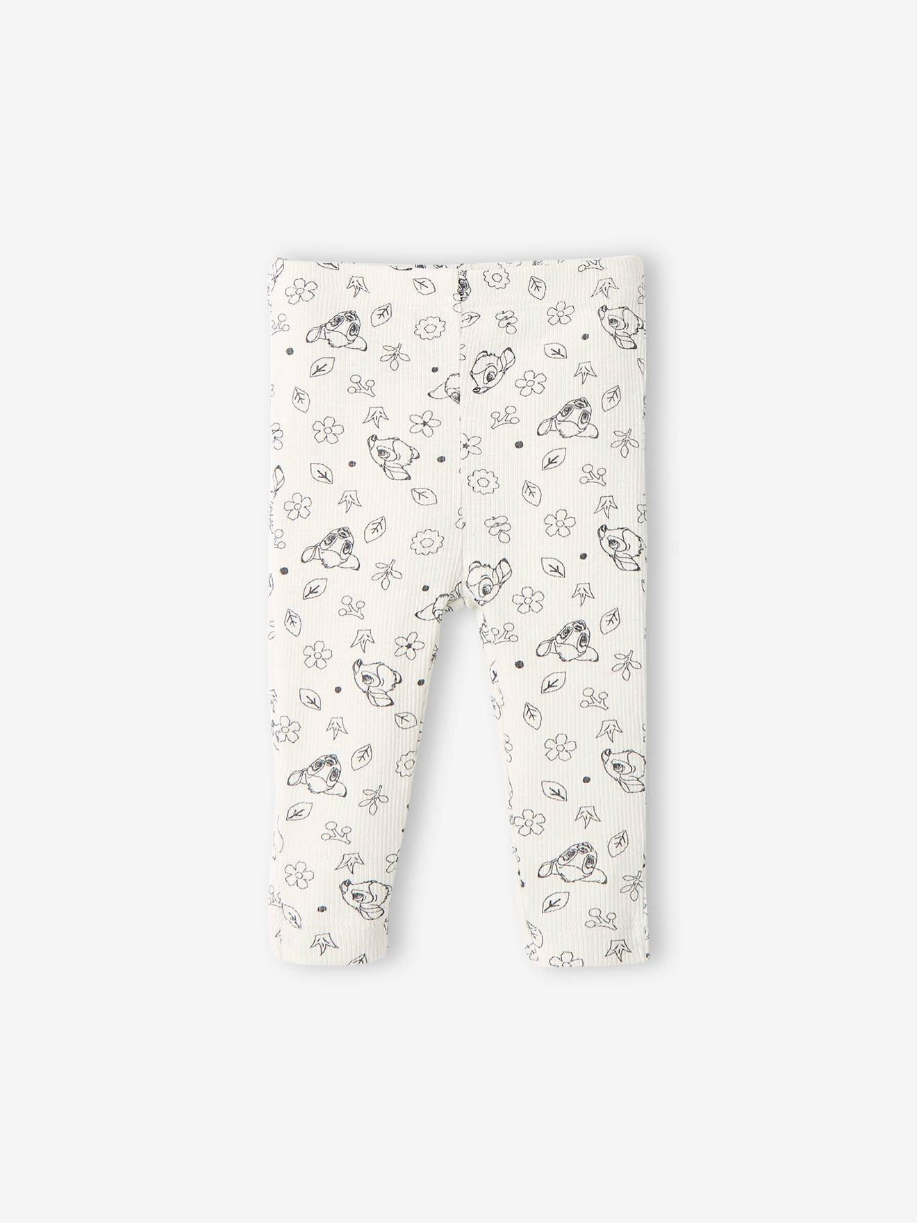 Ensemble fille 2 pièces DS® Bambi rose clair uni avec decor