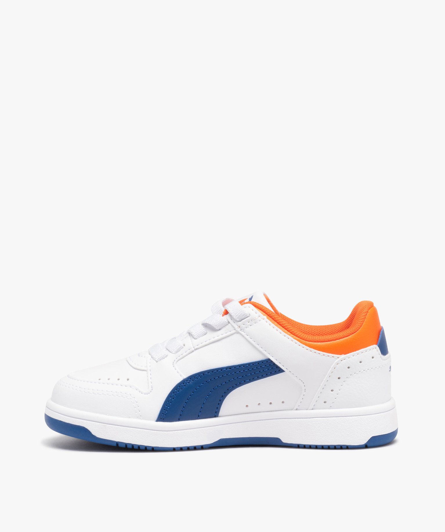 Baskets Garçon à lacets élastiqués - Puma blanc | GEMO