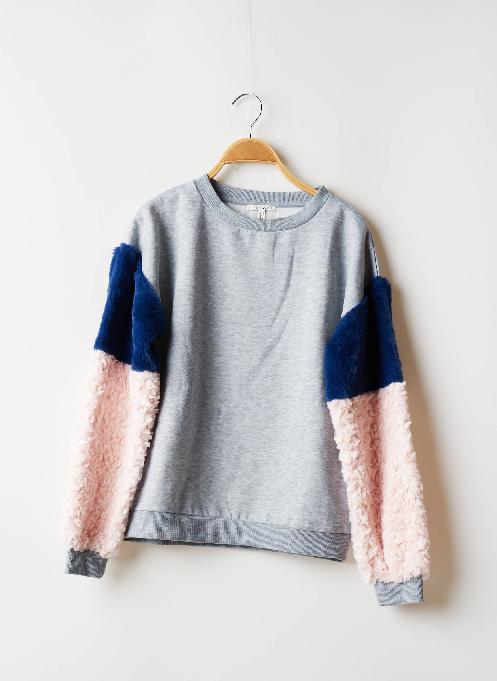 Teddy Smith Sweats Fille couleur gris