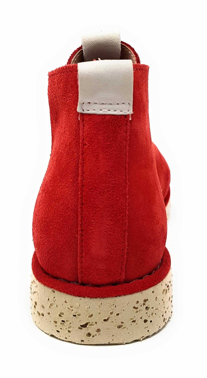 BRAKO Schnür-Stiefeletten rot