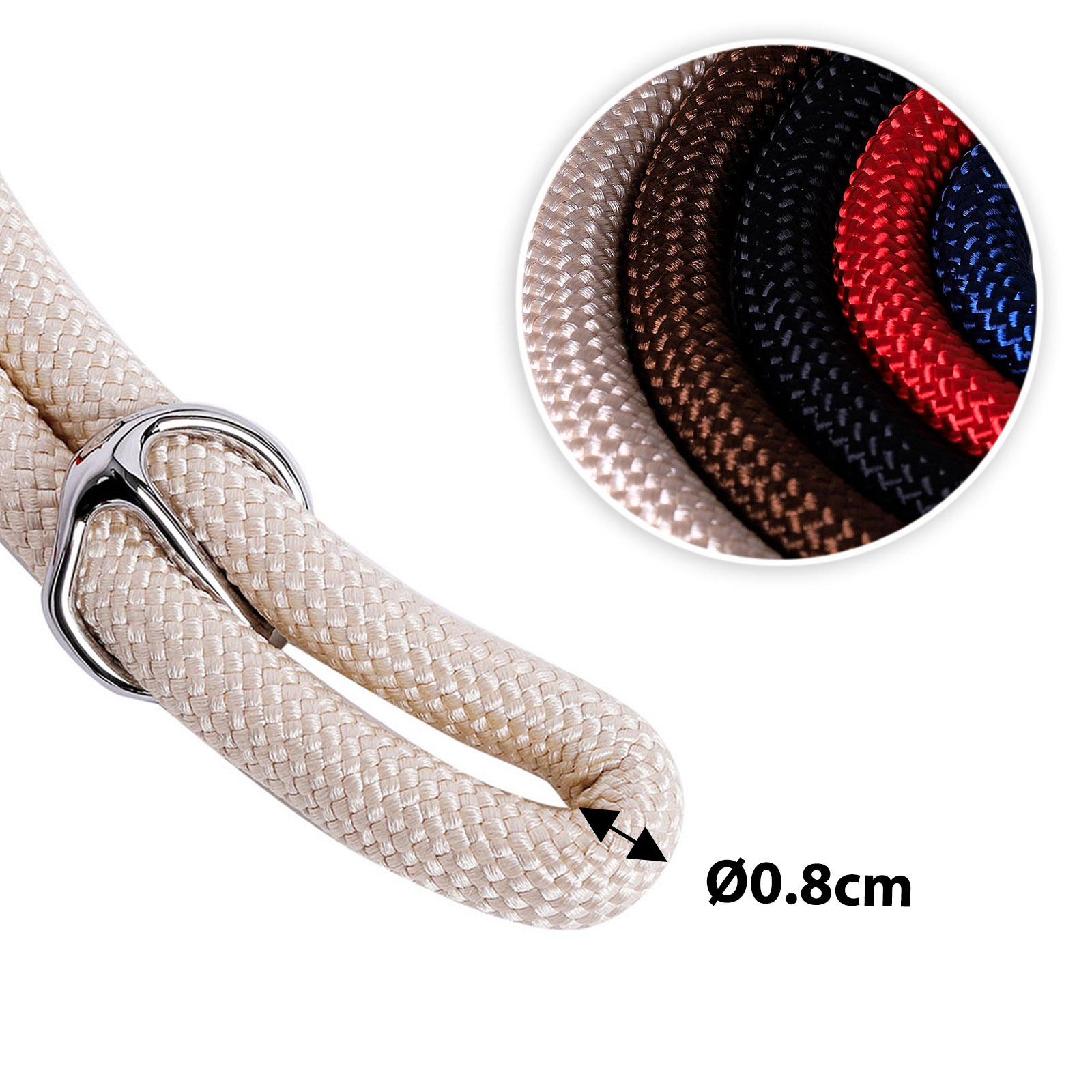 Lionto Hundehalsbänder Lionto Hundehalsband, Retrieverhalsband beige S