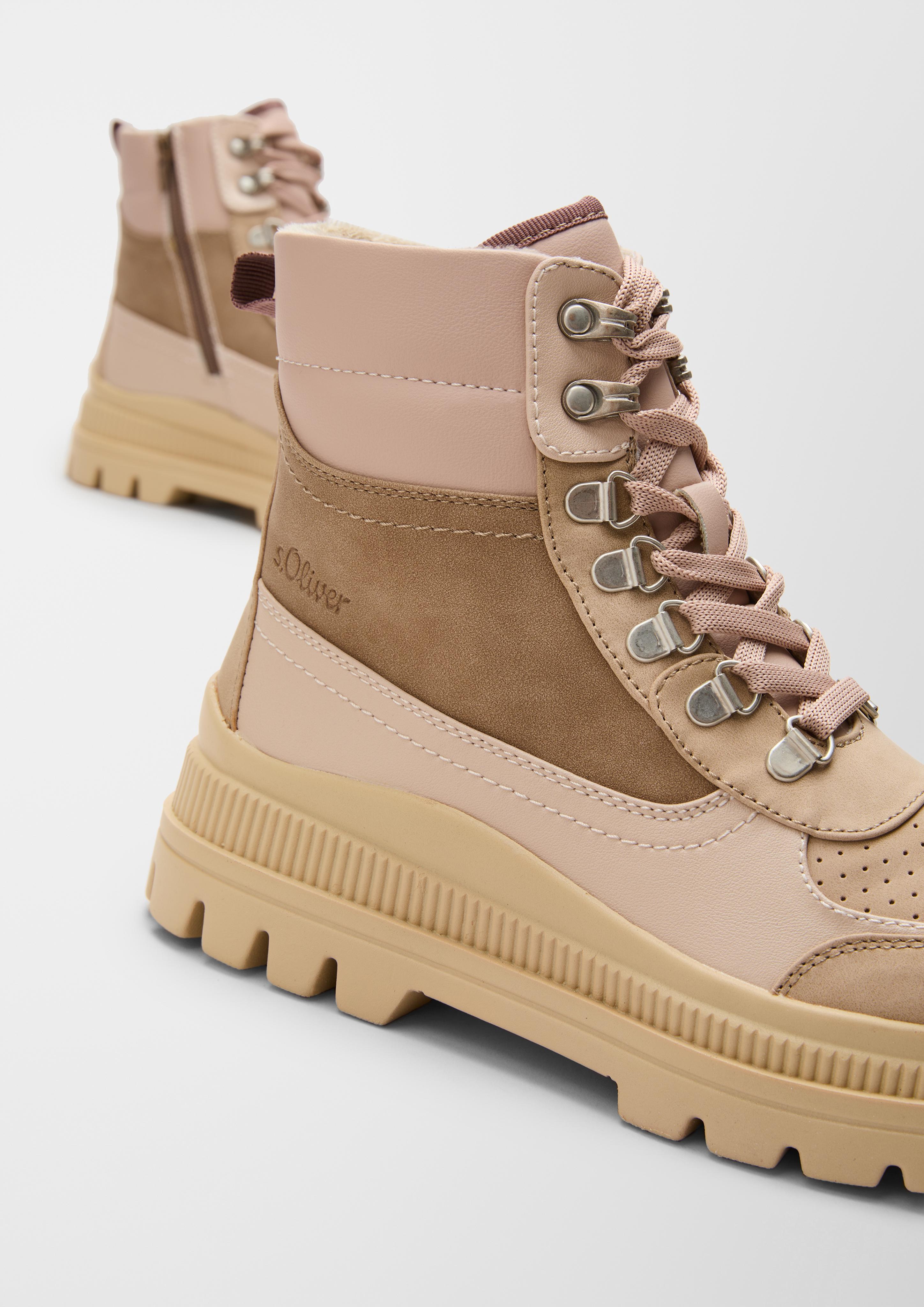 Boots aus Lederimitat  6006584-592