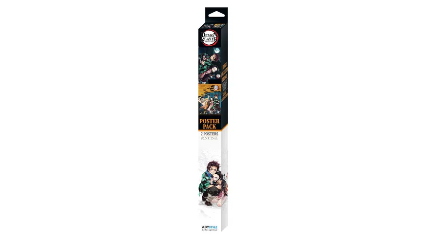 DEMON SLAYER Set 2 Poster Group & Duo (52x38)
