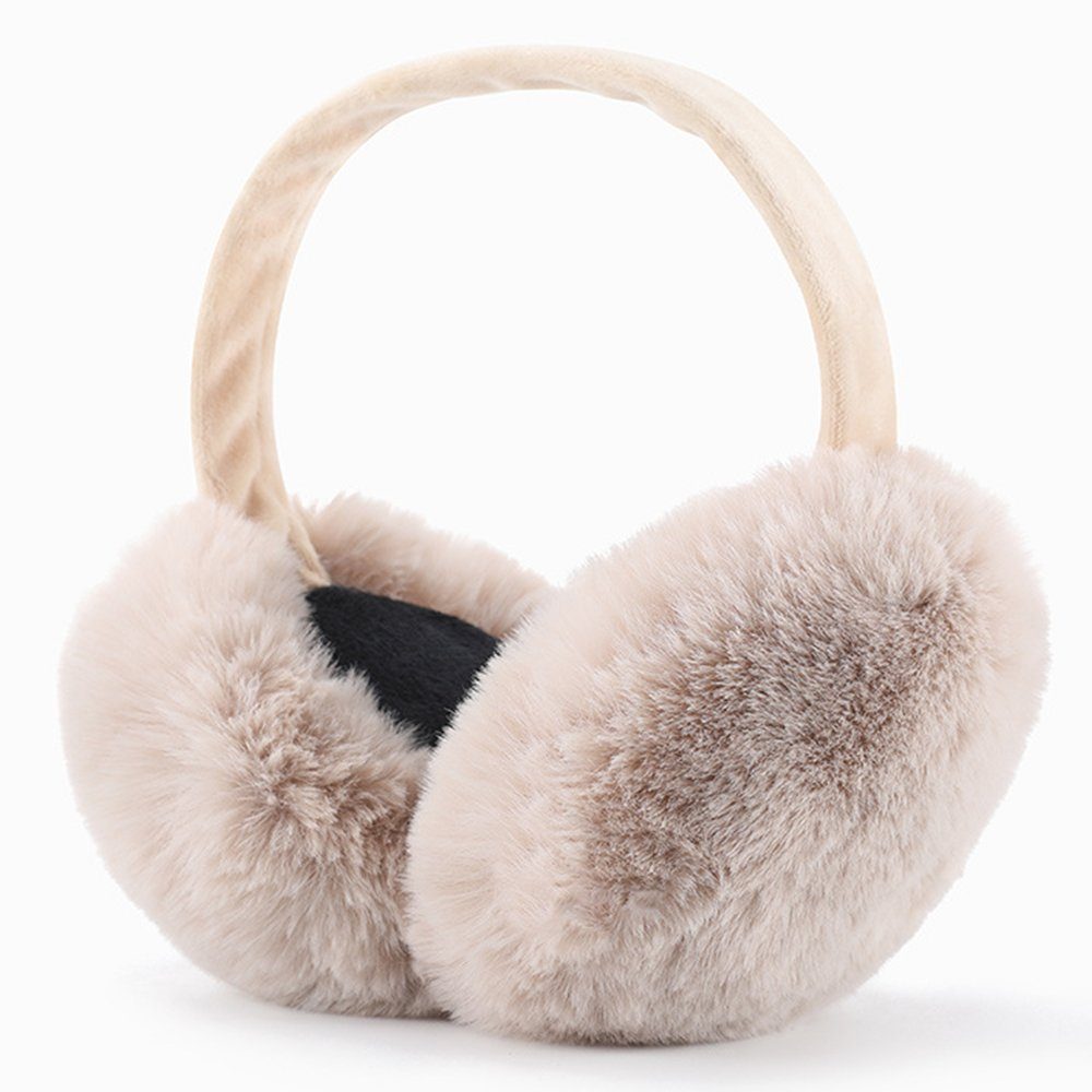 Einemgeld Ohrenwärmer Ohrenwärmer, Winter Ohrenwärmer Faltbare Verstellbarer Plüsch Earmuffs