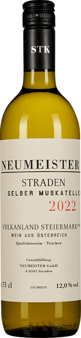 Neumeister Gelber Muskateller Straden 2022