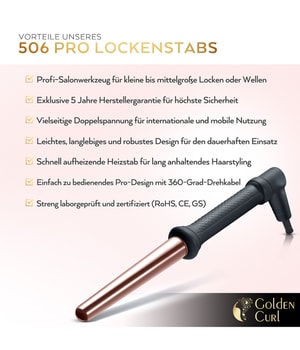Golden Curl Glamline Lockenstab-1 Stk
